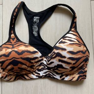 Zebra padded VS sports bra